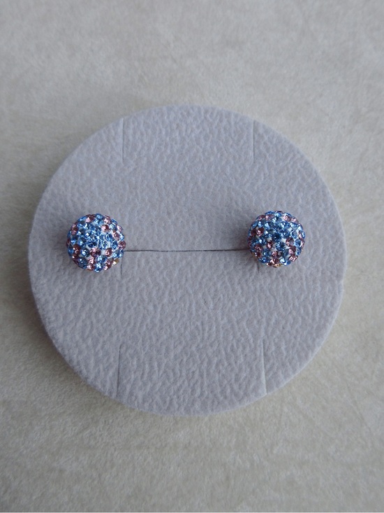 Hillberg & Berk Jewelry - Hillberg & Berk 10mm Sparkle Ball™ Studs  Cyber Sparkle